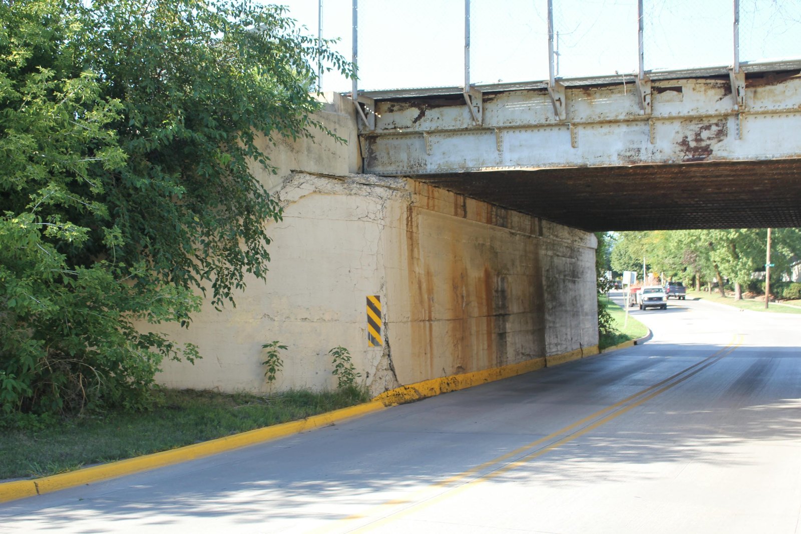 West abutment